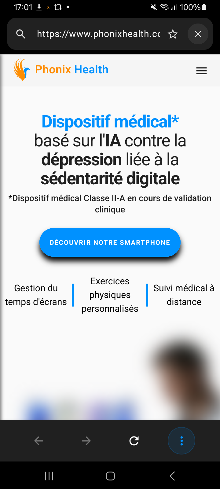 Phonix Browser Screenshot